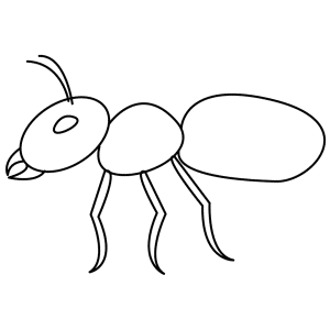 How To Draw An Ant - Step-by-Step Tutorial