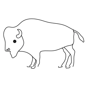 How To Draw A Buffalo - Step-by-Step Tutorial