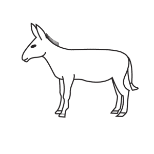 How To Draw A Donkey - Step-by-Step Tutorial