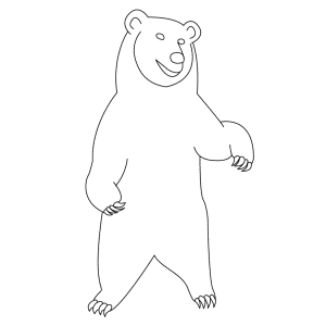 How To Draw A Grizzly-Bear - Step-by-Step Tutorial