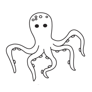 How To Draw An Octopus - Step-by-Step Tutorial