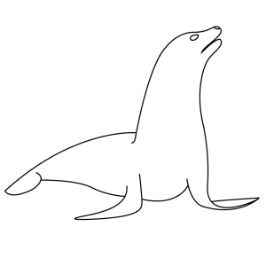 How To Draw A Sea Lion - Step-by-Step Tutorial