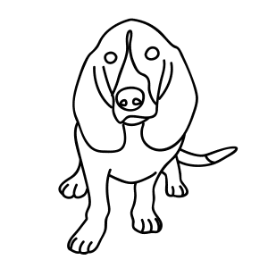 How To Draw A Hound Dog - Step-by-Step Tutorial