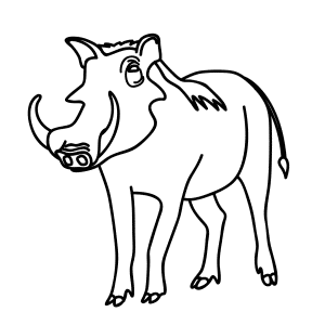 How To Draw A Warthog - Step-by-Step Tutorial