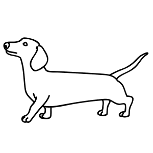 How To Draw A Wiener Dog - Step-by-Step Tutorial