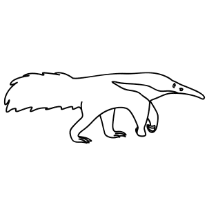 How To Draw An Anteater - Step-by-Step Tutorial