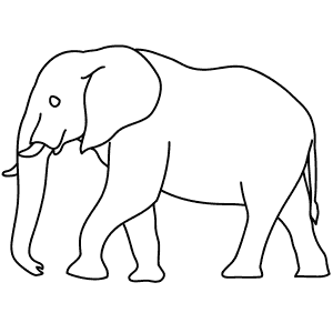 How To Draw an African Elephant - Step-By-Step Tutorial