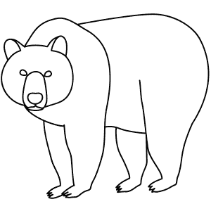 How To Draw a Brown Bear - Step-By-Step Tutorial