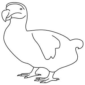 How To Draw a Dodo - Step-By-Step Tutorial