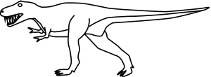 How to Draw an Albertosaurus - Step-By-Step Tutorial