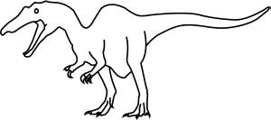 How to Draw a Baryonyx - Step-By-Step Tutorial