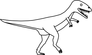 How to Draw a Carcharodontosaurus - Step-By-Step Tutorial