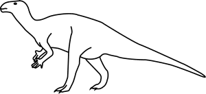 How to Draw an Iguanodon - Step-By-Step Tutorial