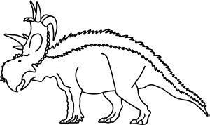 How to Draw a Pachyrhinosaurus - Step-By-Step Tutorial