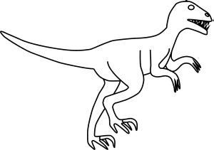 How to Draw an Utahraptor - Step-By-Step Tutorial