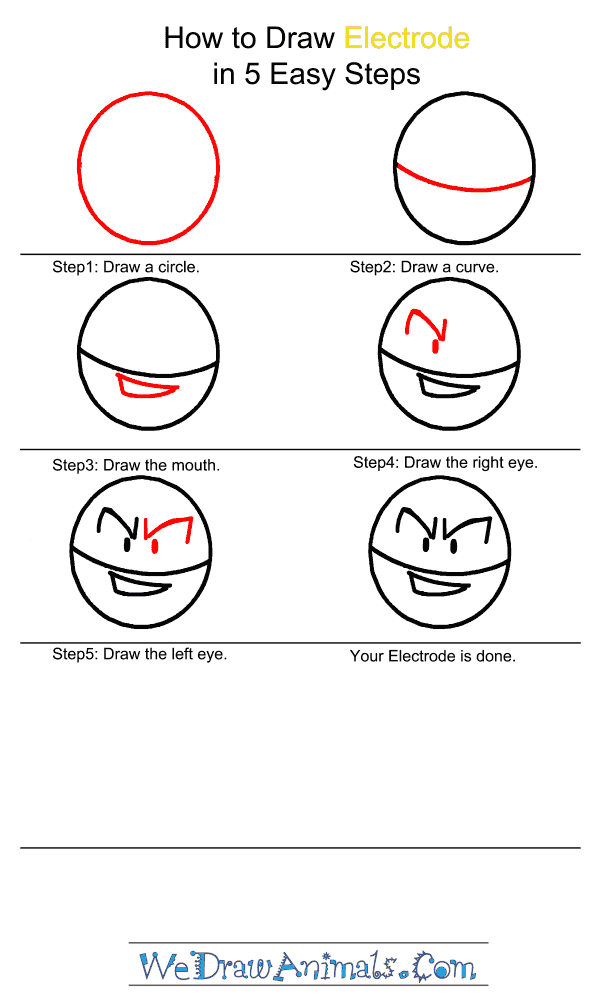 How to Draw Electrode - Step-by-Step Tutorial