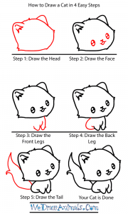 How to Draw a Baby Cat